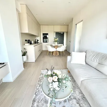New Modern, River View Apt Near City Center Apartment